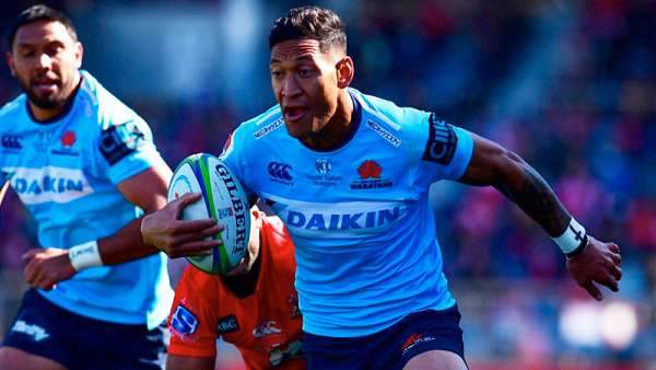 Israel Folau es el jugador de la semana del Super Rugby