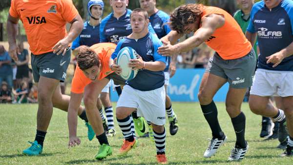 Los Pumpas XV volvieron a medirse ante Jaguares