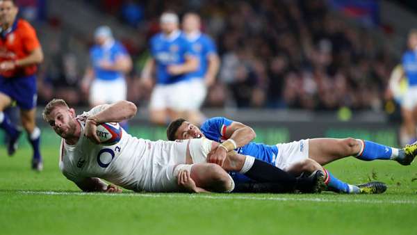 Inglaterra 57-14 Italia