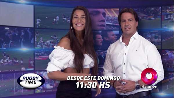 RugbyTime TV en la pantalla de Canal 9