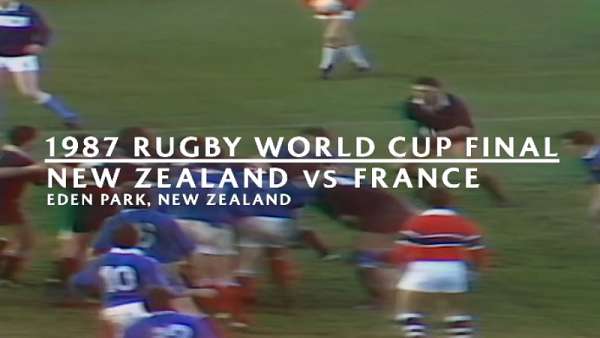 El recuerdo de All Blacks vs Francia en 1987