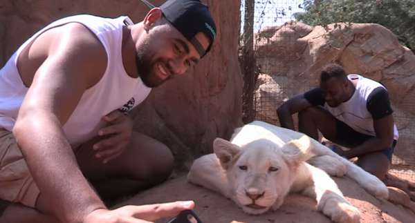 Los jugadores de Reds hicieron un Safari