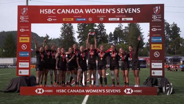 Las Black Ferns campeonas del Seven de Langford