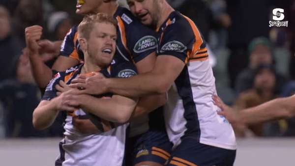 El “Try Of The Week” fue para Brumbies