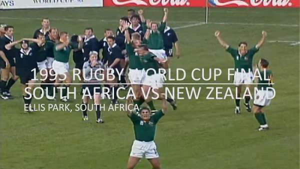 El recuerdo de Springboks vs All Blacks en 1995