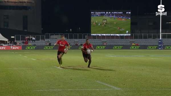 El “Try Of The Week” es de Crusaders