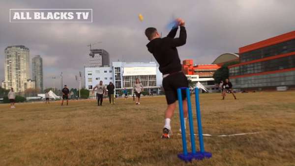 Los All Blacks se divirtieron con el Cricket