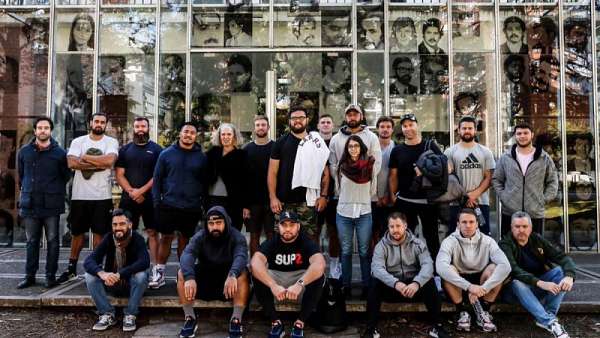 Los All Blacks visitaron el Museo de la ESMA