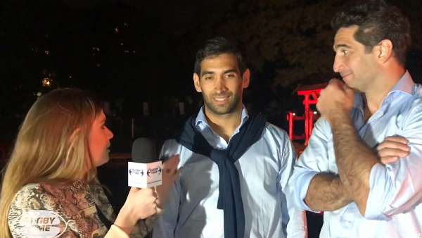 Matías Orlando y Juan Manuel Leguizamón en la previa del Mundial de Rugby Japón 2019