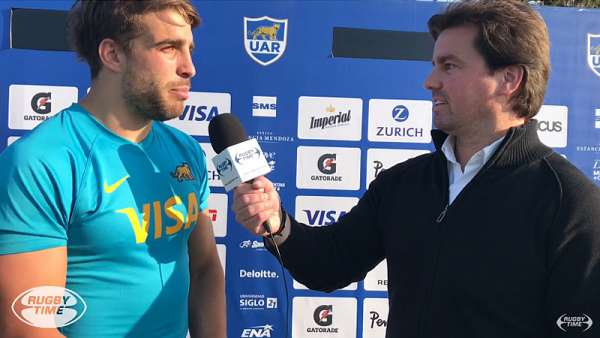 Juan Cruz Mallía en la previa del Mundial RWC Japón 2019