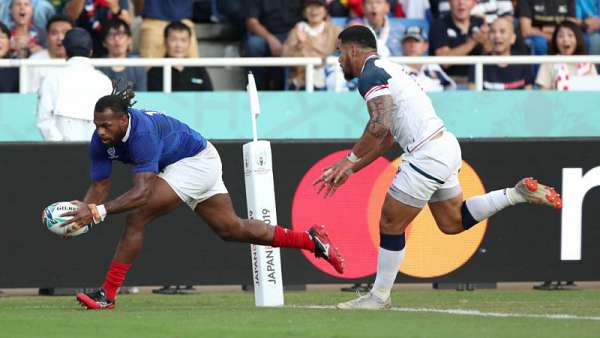 Francia 33-9 Estados Unidos