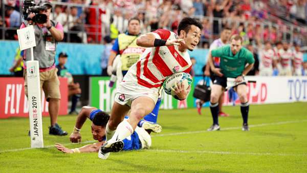 Japón 38-19 Samoa