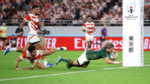 Springboks 26-3 Japón