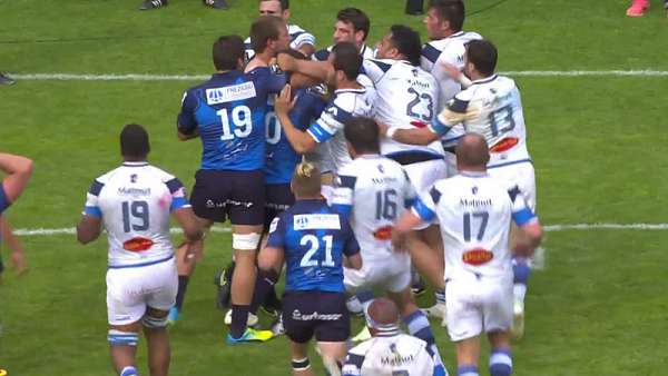 Montpellier y Castres terminaron al límite
