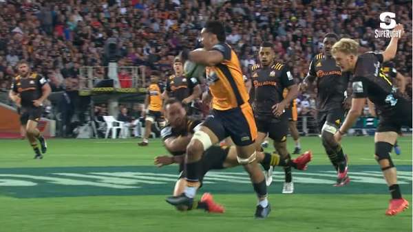 El “Try Of The Week” fue para Brumbies