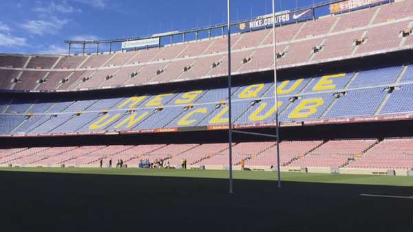 El Camp Nou se prepara para la final del Top 14