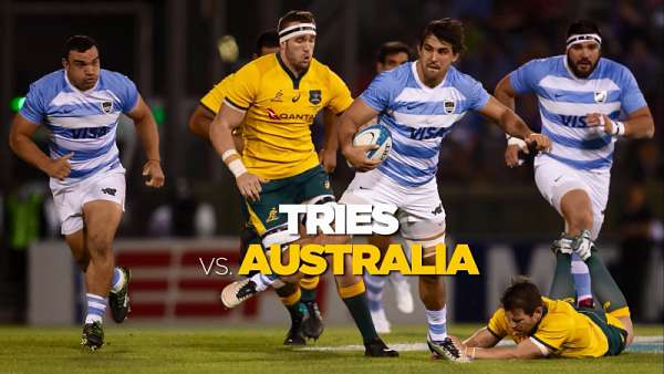 Top 5 Tries de Los Pumas ante los Wallabies