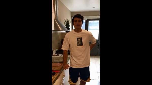 Gonzalo Bertranou en la cocina