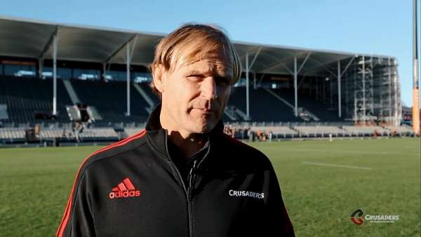 Scott Robertson y la pretemporada de Crusaders