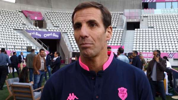 Gonzalo Quesada presente en la premiere de Stade Francais