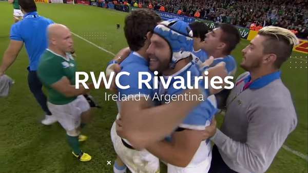 Icónicas rivalidades en la RWC: Argentina vs Irlanda