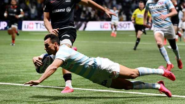 Juan Imhoff héroe del Racing Metro en la Champions Cup