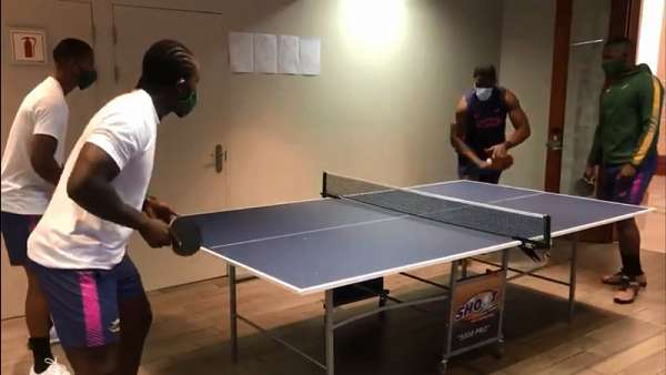 Los Springboks dejan todo en el Ping Pong
