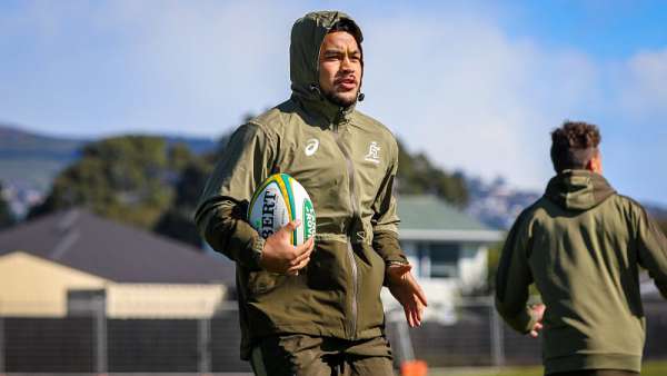 Los Wallabies entrenan en Christchurch