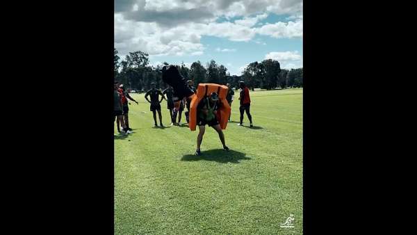 La semana de entrenamiento de los Wallabies