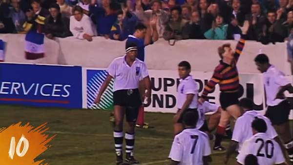 Top 10 Tries de Francia en Copas del Mundo