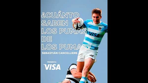 Sebastián Cancelliere en “¿Cuánto saben Los Pumas de Los Pumas?”