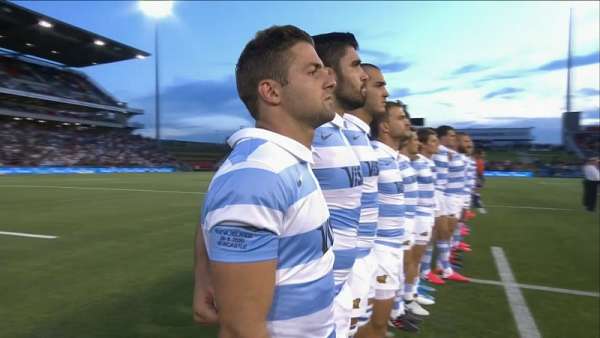 La emoción del primer himno argentino sin Diego