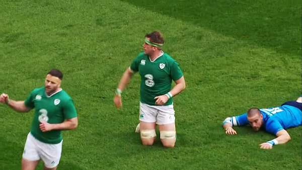 Jamie Heaslip se llevó el “Try Masculino de la Década”