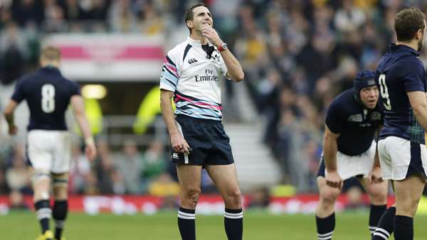 Craig Joubert y su error en el último Mundial