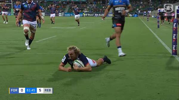 El “Try Of The Week” en Australia fue de los Rebels