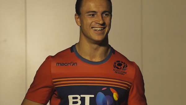 La nueva camiseta de Escocia 7's