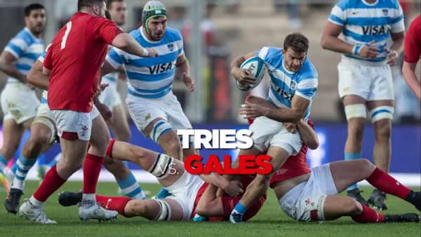 Top 5 Tries históricos de Los Pumas ante Gales