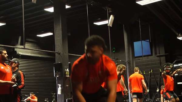 Jornada de gimnasio para los All Blacks