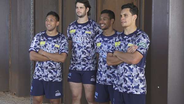 La nueva camiseta de Brumbies