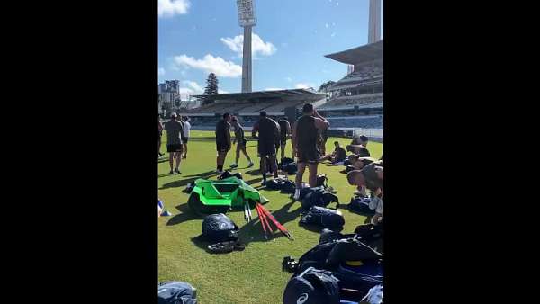 Los Wallabies se preparan bajo el sol