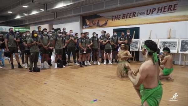 Así recibieron a los Wallabies en Queensland