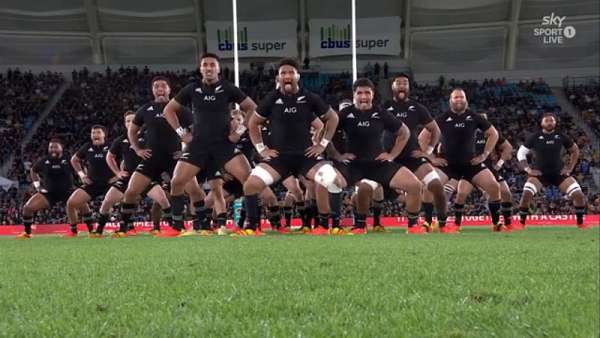 El Haka de los All Blacks para cerrar el Rugby Championship