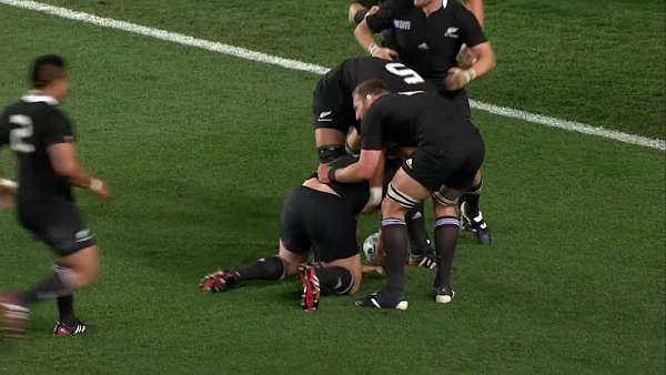 ¿El try más importante de la historia de los All Blacks?