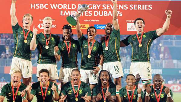 Sudáfrica repitió título en el Seven masculino de Dubai