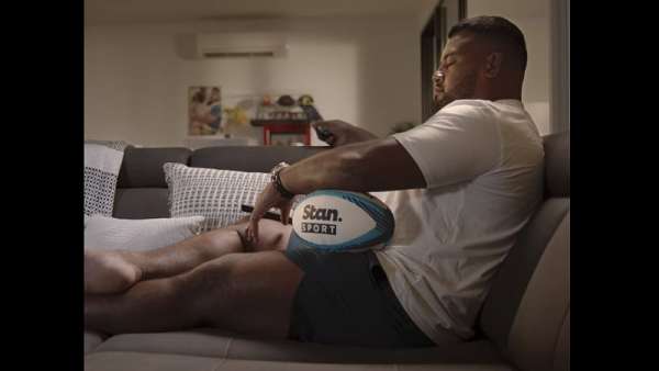 Taniela Tupou y el divertido spot para “Stan Sport”