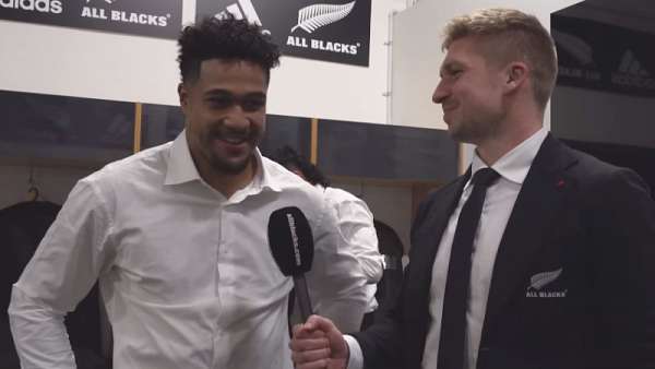 La intimidad de los All Blacks tras el triunfo