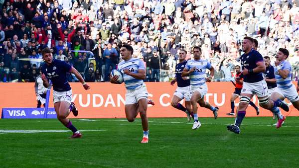 El triunfo de Los Pumas ante Escocia desde adentro.