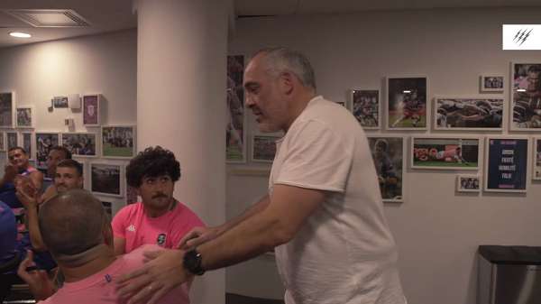 Rodrigo Roncero visitó al Stade Francais