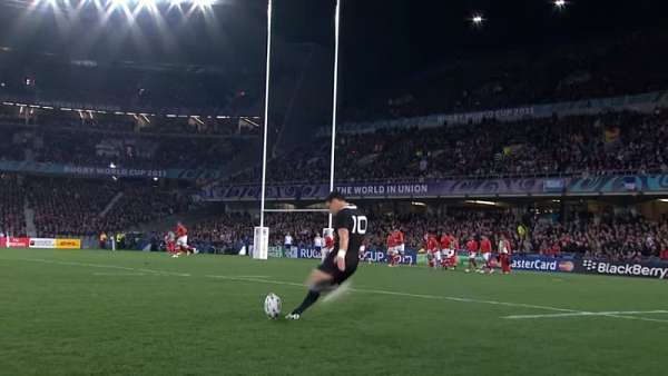 Dan Carter: el mejor Kicker del planeta, en seis minutos