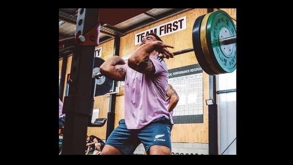 Día de gimnasio para los All Blacks